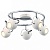 Спот Arte Lamp Spia A9128PL-5WH
