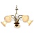 Подвесная люстра Arte Lamp Mormorio A9361LM-5BR