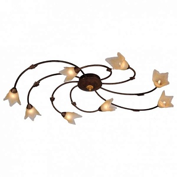 Потолочная люстра Arte Lamp Joy A1050PL-8BR