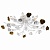 Потолочная люстра Arte Lamp Rosarium A1196PL-8WG