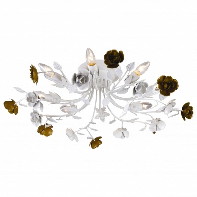 Потолочная люстра Arte Lamp Rosarium A1196PL-8WG