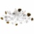 Потолочная люстра Arte Lamp Rosarium A1196PL-8WG Потолочная люстра Arte Lamp Rosarium A1196PL-8WG