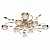 Потолочная люстра Arte Lamp Petali A3109PL-9GO