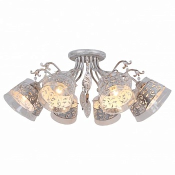 Потолочная люстра Arte Lamp Calice A9081PL-8WG