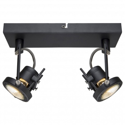 Спот Arte Lamp Costruttore A4300AP-2BK