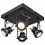 Спот Arte Lamp Costruttore A4300PL-4BK