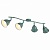 Спот Arte Lamp Campana A9557PL-4BG