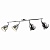 Спот Arte Lamp Campana A9557PL-4CC