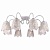 Потолочная люстра Arte Lamp 2032 A2032PL-8WG