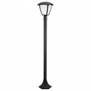 Наземный высокий светильник Arte Lamp Savanna A2209PA-1BK