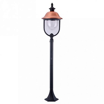 Наземный высокий светильник Arte Lamp Barcelona A1486PA-1BK