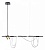Светильник на штанге Arte Lamp Klimt A2850SP-45BK