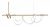 Светильник на штанге Arte Lamp Klimt A2850SP-45PB Светильник на штанге Arte Lamp Klimt A2850SP-45PB