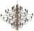 Подвесная люстра Divinare Molto 8030/17 LM-50 Подвесная люстра Divinare Molto 8030/17 LM-50