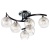 Потолочная люстра Lumion Vanes 2943/6C Потолочная люстра Lumion Vanes 2943/6C