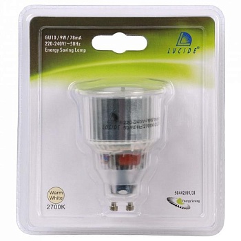 Лампа компактная люминесцентная Lucide Energy GX10q 9Вт 2700K 50442/09/31