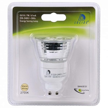 Лампа компактная люминесцентная Lucide Energy GX10q 7Вт 2700K 50444/07/31