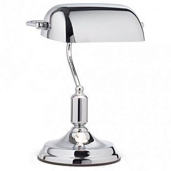 Настольная лампа офисная Ideal Lux Lawter LAWYER TL1 ALL CHROME