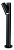 Наземный низкий светильник Ideal Lux Neos NEOS PT NERO 4000K