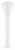 Наземный низкий светильник Ideal Lux Outventure OUVERTURE PT1 BIANCO