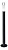 Наземный низкий светильник Ideal Lux Eclisse ECLISSE PT1 SMALL NERO