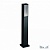 Наземный низкий светильник Ideal Lux MARTE MARTE PT1 NERO