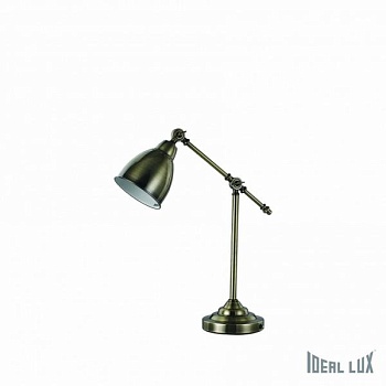 Настольная лампа офисная Ideal Lux Newton NEWTON TL1 BRUNITO