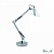 Настольная лампа офисная Ideal Lux Sally SALLY TL1 ARGENTO