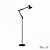 Торшер Ideal Lux Wally WALLY PT1 NERO
