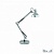 Настольная лампа офисная Ideal Lux Wally WALLY TL1 ARGENTO