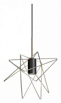 Плафон металлический Nowodvorski Cameleon Gstar G/BL 8576