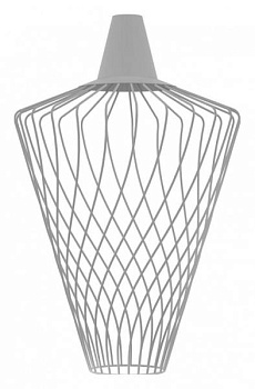Плафон металлический Nowodvorski Cameleon Wave L WH 8603