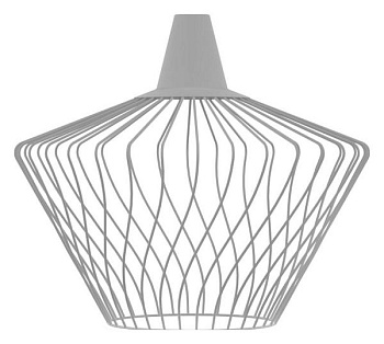 Плафон металлический Nowodvorski Cameleon Wave S WH 8606