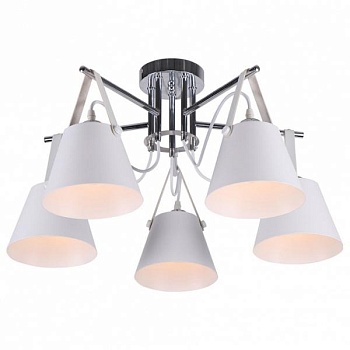 Потолочная люстра Imex 1190 MD.1190-5-S CH+WH