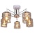 Потолочная люстра Imex 4237 MD.4237-5-S WH+FGD
