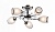 Потолочная люстра Imex MD.1473 MD.1473-5-S CH