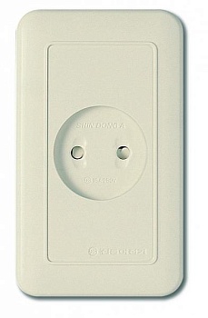 Розетка без заземления Imex 70 Wide Ivory WSN 1221