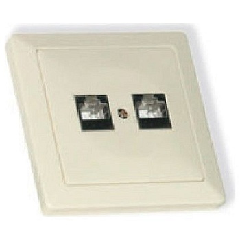 Розетка двойная Ethernet RJ-45 без рамки Imex 1612L 1612L-S110