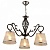 Подвесная люстра Imex 3024 KL.3024-3-S CH+BK
