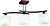 Потолочная люстра Imex MD.1506 MD.1506-3-S WENGE+CH