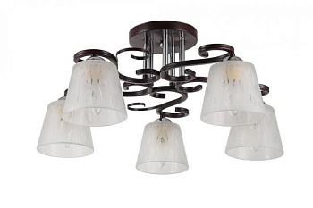 Потолочная люстра Imex  MD.50609-5-S WENGE+CH