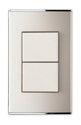 Выключатель двуклавишный Imex Parthenon Gold WRC 3422