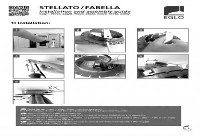 Накладной светильник Eglo Fabella 95948