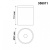Накладной светильник Novotech Tumbler 358011