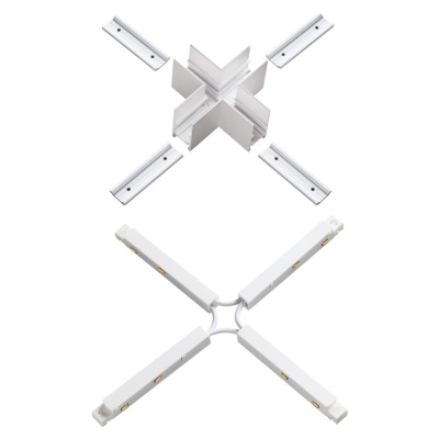 Соединитель X-образный для треков Novotech Flum 135127