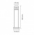 Наземный низкий светильник Lightstar Raggio 376907 Наземный низкий светильник Lightstar Raggio 376907