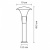 Наземный низкий светильник Lightstar Arroto 378947 Наземный низкий светильник Lightstar Arroto 378947