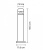 Наземный низкий светильник Lightstar Raggio 376905 Наземный низкий светильник Lightstar Raggio 376905