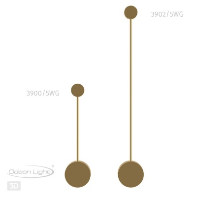 Накладной светильник Odeon Light Satellite 3902/5WG
