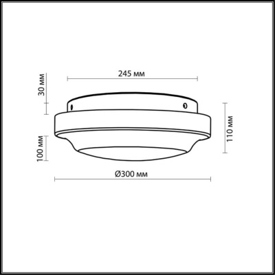 Накладной светильник Odeon Light Tavoy 2760/2C